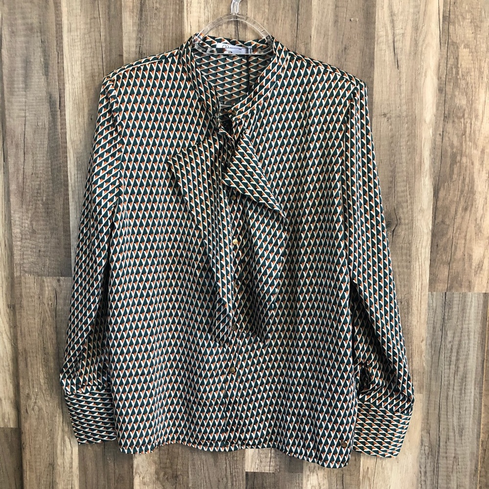 Q2 Collection Printed Blouse